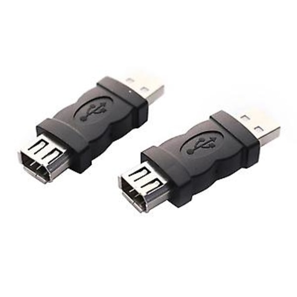 Firewire Ieee 1394 6-stifts Hona till USB 2.0-omvandlare Datorkabelkontakt