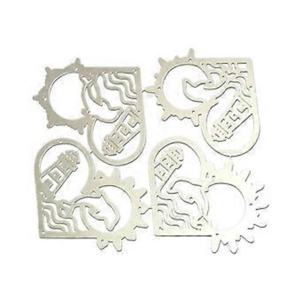 Kærlighedshjerte Ocean Metal Skæreforme Håndlavede Håndværk DIY Scrapbooking