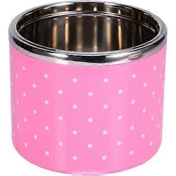 13-lags Termisk Isolerende Matboks i Rustfritt Stål med Håndtak (600 ml enkeltlags, Rosa)