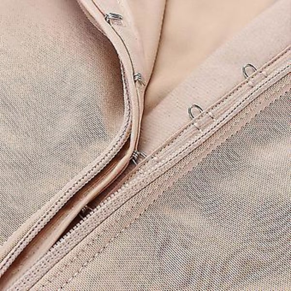 Kvinnors Slankande Kroppsshaper Sömlös Butt Lifter Bodysuits Push Up Shapewear Underkläder Korsett (6XL Beige)