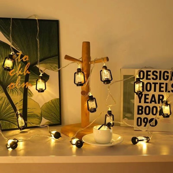 LED fotogenlampa retro hästlampa jul utomhus bar gård säng