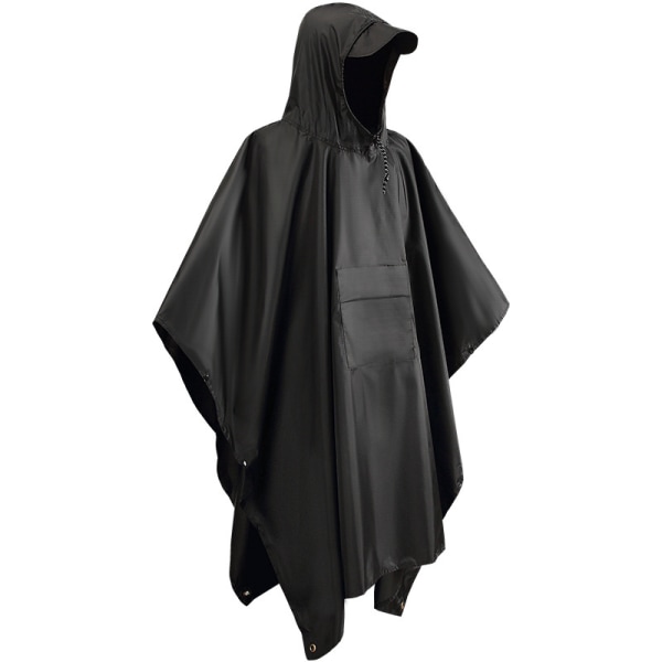 3-i-1 Poncho Multifunktionell Vattentät Vuxen Poncho Ca