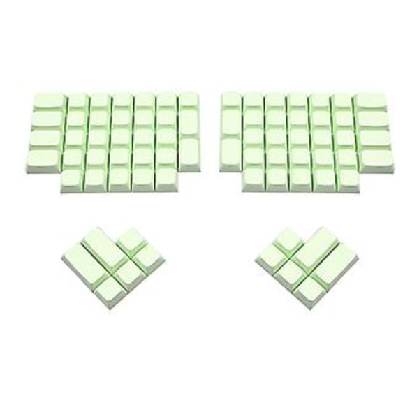 76 stk. PBT Blank Keycaps Ergodox Mekanisk Gaming Tastatur XDA Profil for Tast C