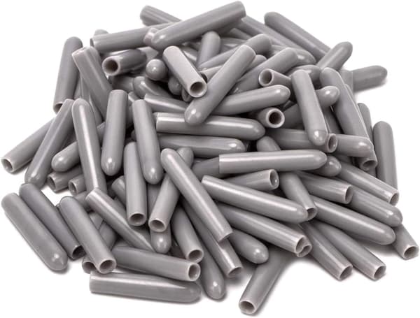 100-pack diskmaskinshyllskydd, universella PVC-hyllskydd för Ru