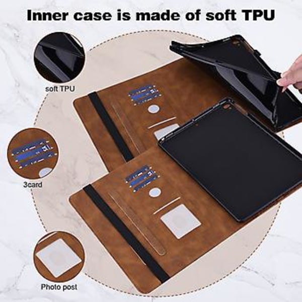 Tablet Etui til Samsung Galaxy Tab S9 (Brun)