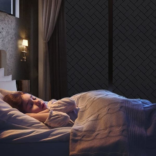 1PC Musta Neliö Ikkunakalvo Anti Peeping Blackout Ikkunakalvo El