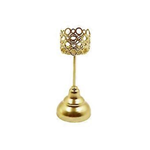 Tealight Lysestage Te Lysestageholder Hul Design Lysestage Midterstykke til Bryllup Stue Dekoration (Stil D)