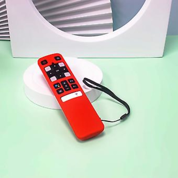 for TCL 65p8s 55p8s 55ep630 50p8s 49s6800fs, Fjernkontroll Deksel (Rød)