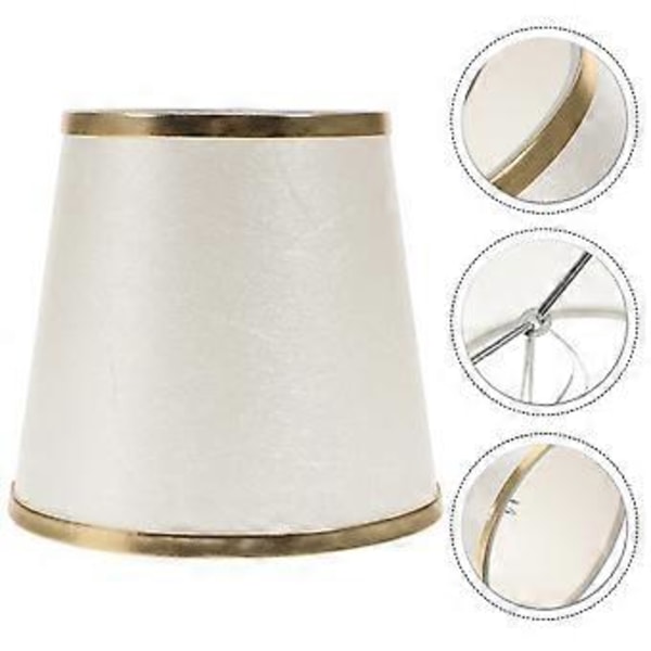Klips-på Bordlampe Skærm Desk Lampe Dæksel Husholdnings Dekorativ Gulvlampe Skærm