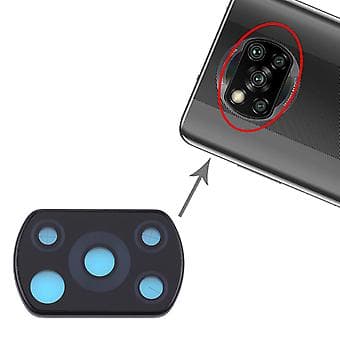 Kameralinsedeksel for Xiaomi Poco X3 NFC / Poco X3