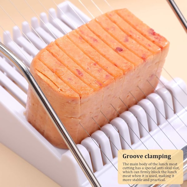 Lunchköttskivar, Kokt Ägg Frukt Mjukost Slicer Cutter,*