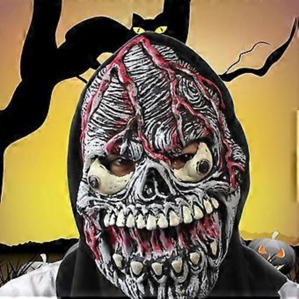 Uusi lateksinaamio baariin, KTV:hen, kouluun ja Halloween-juhlakoristeluun