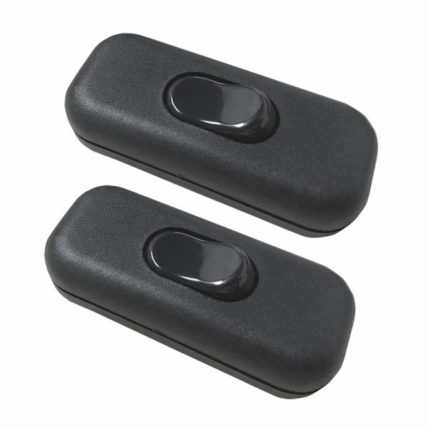 2 stk Bi-Pole Inter Rocker Switch 6A 250V Rocker Switch Dimmer/Swi