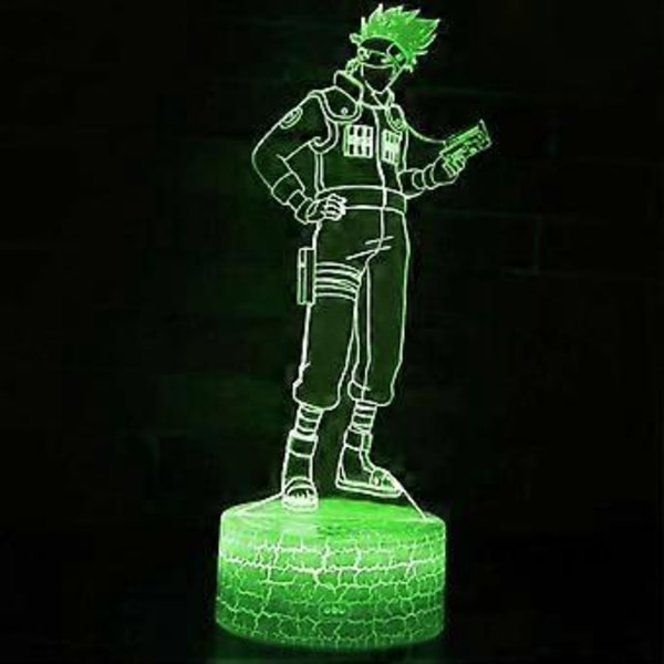 3D Natlys LED Illusion Bordlampe 7 Farveændringer USB Kabel Berøringsknap Julegave Fødselsdagsgave Legetøj til Børn