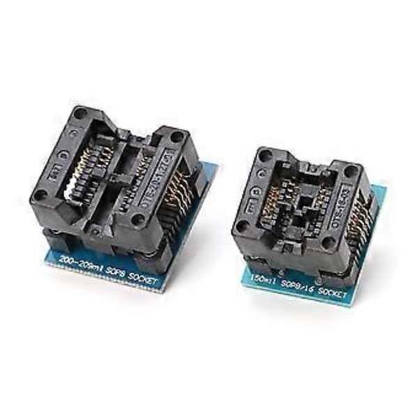 3 stk SOP16 til DIP8 Adapter + SOP8 Adapter IC Programmer Sokkel for EZP2010 EZP2013