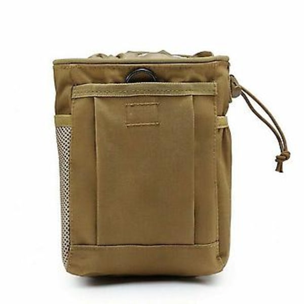 Taktisk Molle Utility Drop Dump Ficka Militär Jakt Vapen Ammunition Väska Kraftig (Khaki)