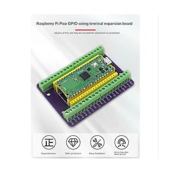 For Pico Gpio Udvidelseskort Picow Terminal Gpio Interface Modul Med Indbyggede Han- Og Hun-Pins(wel