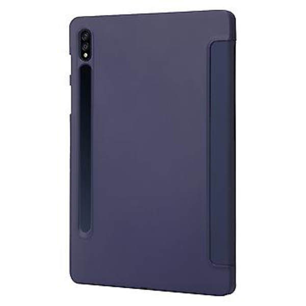 Læder Tablet Etui Til Samsung Galaxy Tab S9 (Mørkeblå)