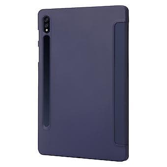 Läderfodral för surfplatta Samsung Galaxy Tab S9 (Mörkblå)