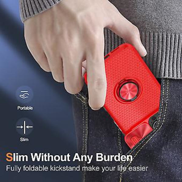 Camshield Telefondeksel For iPhone 14 Plus (Rød)
