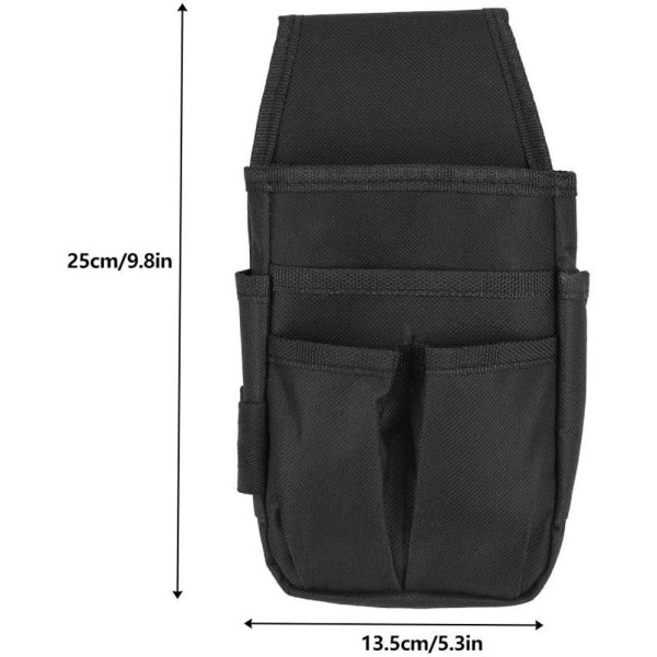 6 Pocket Tool Belt, Tool Carrier Bags Durable 600d Polyester Fiber Adjustab