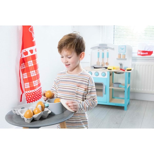 New Classic Toys Treleker i Tre for Lek og Fantasi - Seks Tre Egg