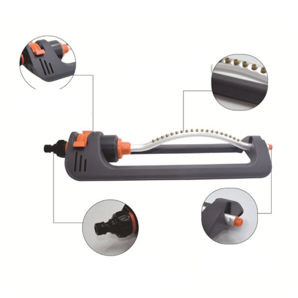 Sprinkler for Kvadratiske Arealer: Sprinkler for vanning av områder