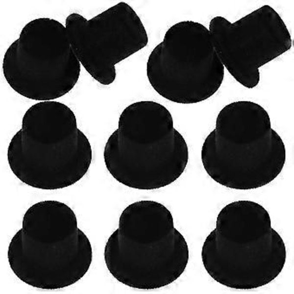 20 st Topphatt Dockornament Dockhatt Dekoration Snögubbe Docktyghatt Dekoration