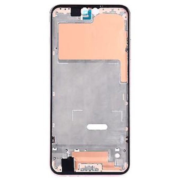 LCD Ramme Bezel Plade til Huawei Y9 (2019) Sort (Pink)