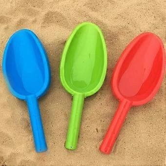 Stor Storlek 14\" Snö Strand Sandskyfflar Plast 2-pack (Blå & Grön)