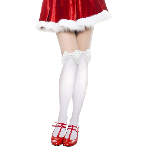 1 Pari Korkeita Polvisukkia Garter Pitsi Kawaii Röyhelöt Pitkät Yli