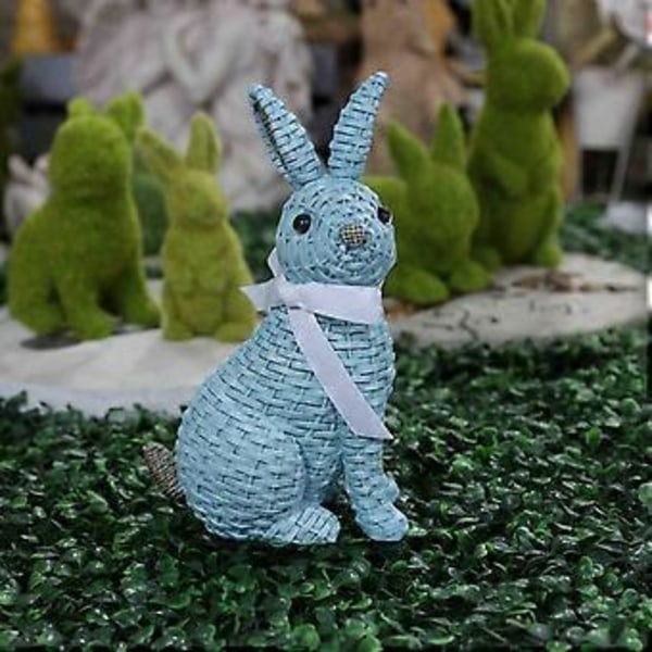 Hartsi Pupu Figuriini Mini Kani Patas Eläinhahmo, Ulkokoristetaiteeseen (Sininen Istuva)