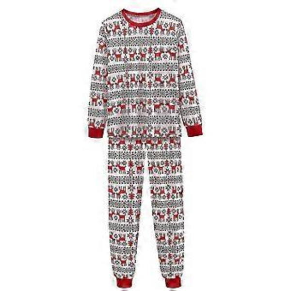 Jouluperheen Matchivat Pyjamat, Unelma-asu, Jouluinen Yöasu Aikuisille ja Lapsille (2XL Isä)
