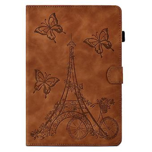 Tower Læder Tablet Etui Til Samsung Galaxy Tab A9+ (Brun)