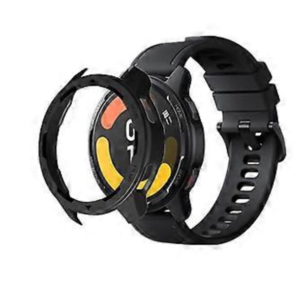 Beskyttende etui for Xiaomi Mi Watch Color 2 - PC Ultra-tynn skall, vaskbar deksel (Svart)