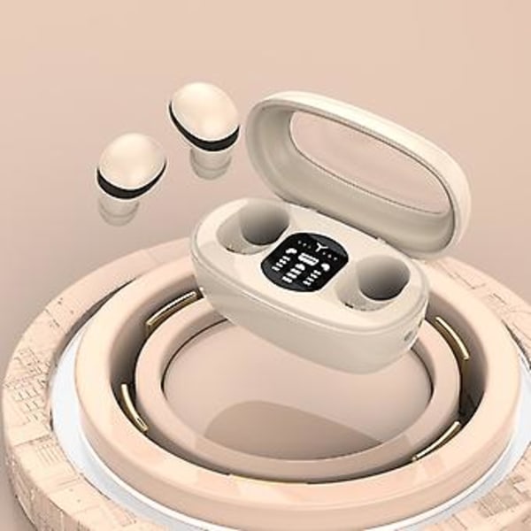 Mini TWS Bluetooth-hörlurar med rektangulär låda mini13s (Svart)