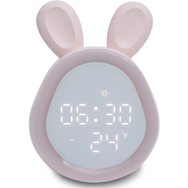 Växande klockor för sovrum med snooze och nattljus digitala