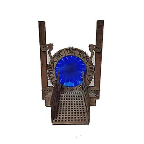 Stargate Bogmærker, Pynt, Bordlamper, Gave, LED-belyste Portal Bogmærker, To-vejs Galaxy Dør