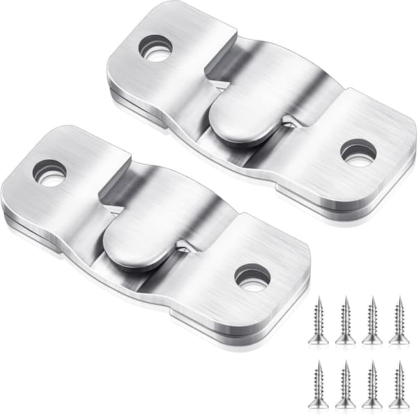 4 stk. Flush Concealed Mount Brakett, Heavy Duty Flush Mount He