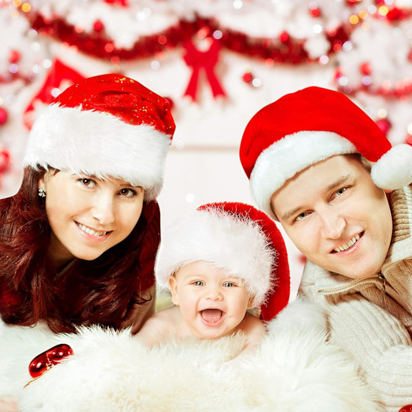 Julhatt, Tomtehatt, Julhatt för Unisex Vuxna, Ext