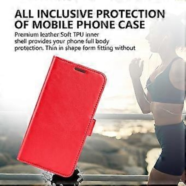 Plånboksfodral för Oppo A78 4G, PU-läder Stativ Fullt Skydd Telefonfodral
