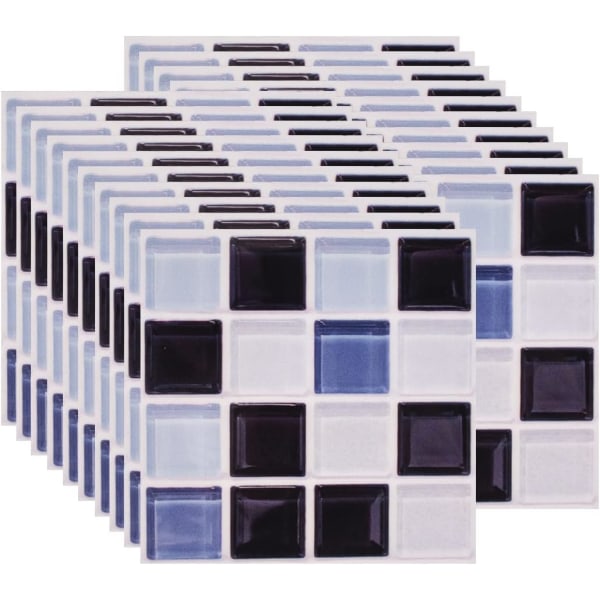 20 STK (10 x 10 cm / 4 x 4 tum)  Klinker Dekal, Självhäftande