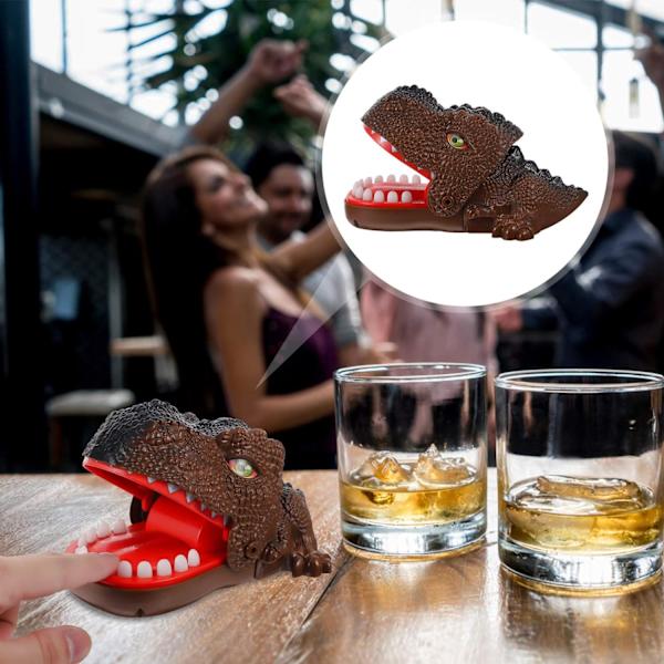 Dinosaurus-hampaiden lelupeli Dinosaurus-hammaslääkäripeli Dinosaurus puree sormen hauska vitsi lelut Dino-lelu K:lle
