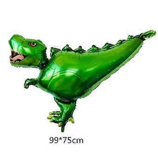 Dinosaur Aluminiumsfolie Ballong Triceratops Tyrannosaurus Rex Brontosaurus Dinosaur Temafest Dekorasjon Ballong