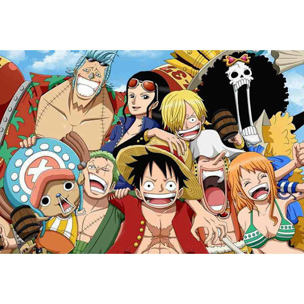 30x40cm, One Piece -timanttimaalaussarja lapsille Anime 5D Full Rhi