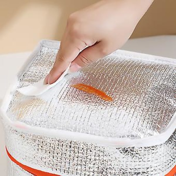 Sööt Lounaskassi Tote-tyylinen Lounaskassi Naisille Lounasrasia Eristävä Lounasasti