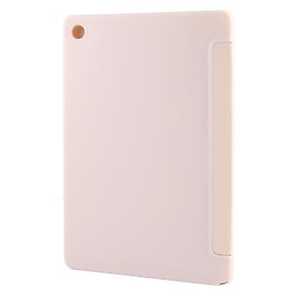 Tri-fold lærtablettveske for Samsung Galaxy Tab A9+ (Rosa)