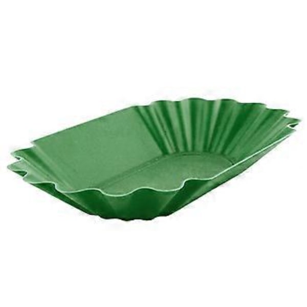 Snack Serveringsbrett Gjenbrukbart Stabilt Stor Kapasitet Kaffebønne Smaksprøve Cupping Brett for Spisestue Qinhai( Atrovirens)