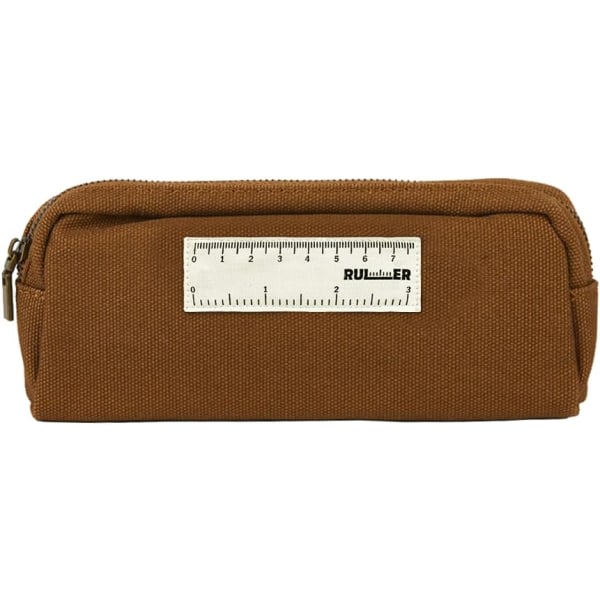 Premium Kvalitet Canvas Blyantveske Holdbar Canvas Multifunksjonell P