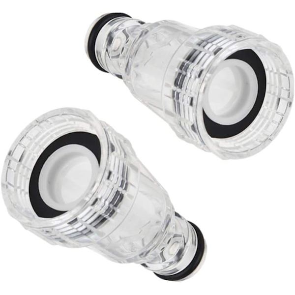 NC 2-pack 3/4 tum plastslangkoppling för högtryckstvätt